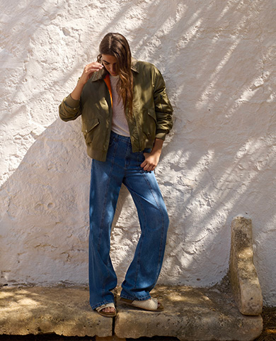 Slim-fit jersey trousers, black | Pennyblack 01 Novità Pennyblack